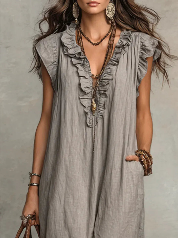 Camelia - Women's Bohemian Maxi Dress — Flowy & Feminine