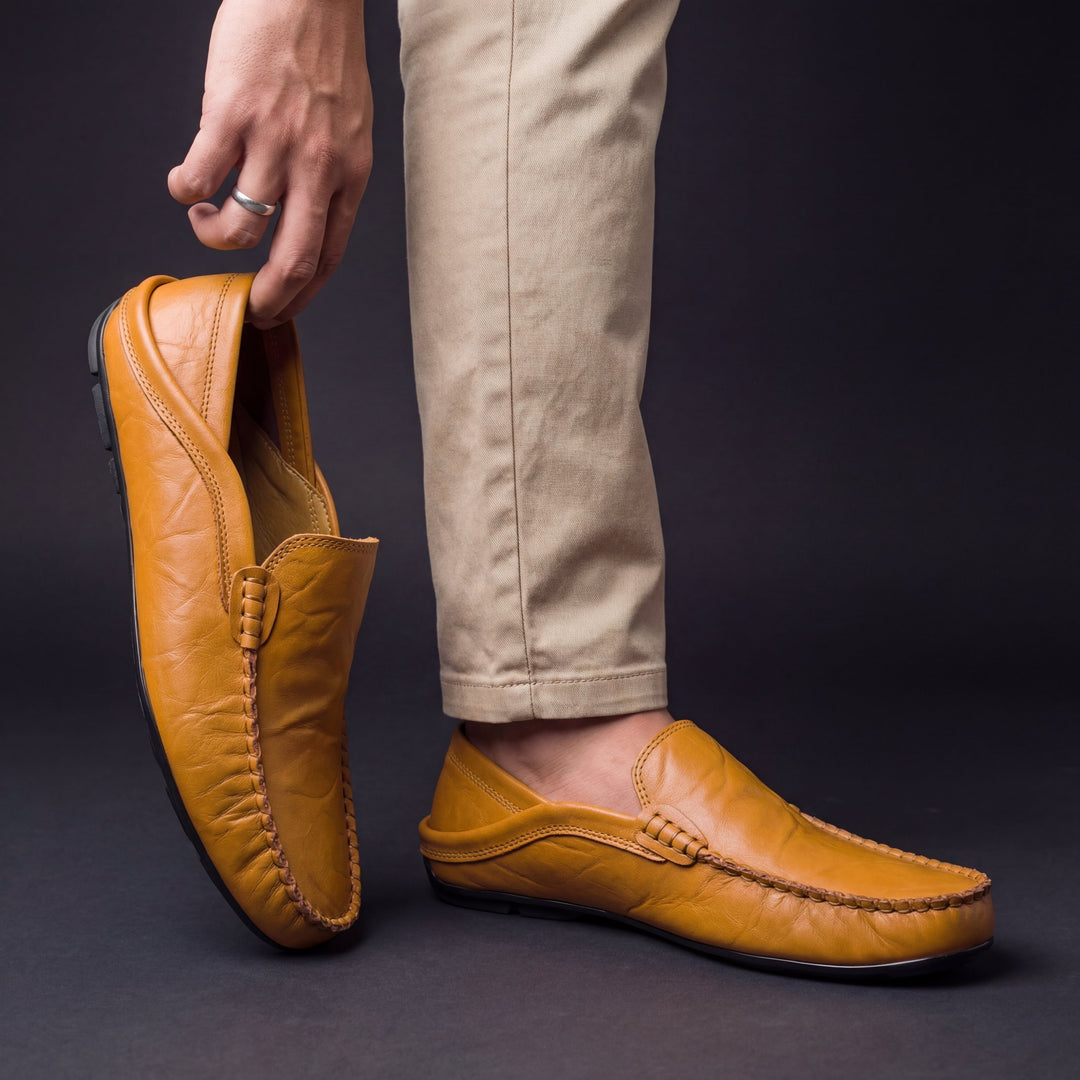 Florence - Women's Classic Slip-On Loafers — Timeless Style