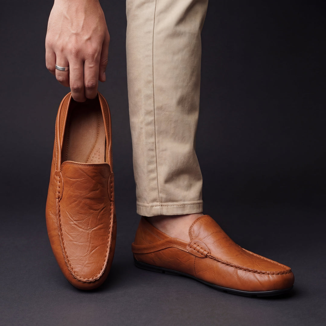 Florence - Women's Classic Slip-On Loafers — Timeless Style
