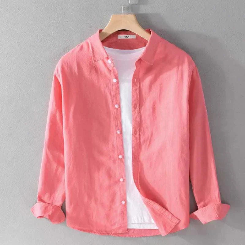 Anthony | Men's Casual Long-Sleeve Summer Shirt