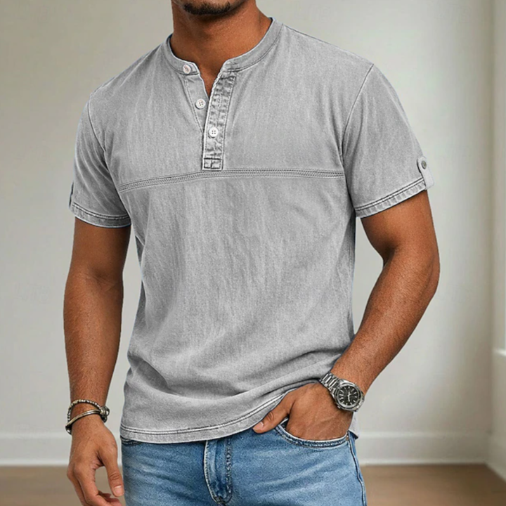 Otto | The Stand-Collar Henley Shirt