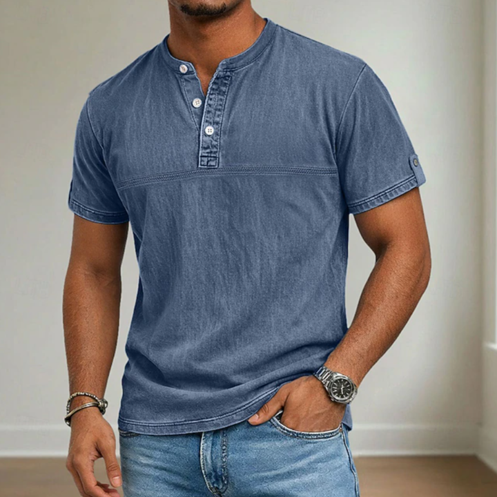 Otto | The Stand-Collar Henley Shirt