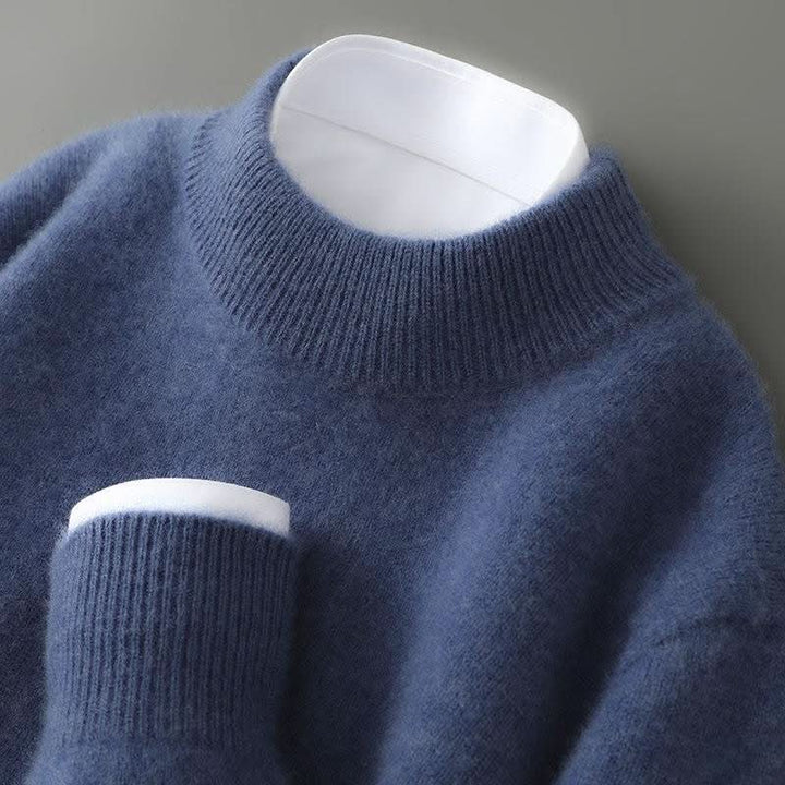 Ash | The Ribbed Mock Neck Sweater