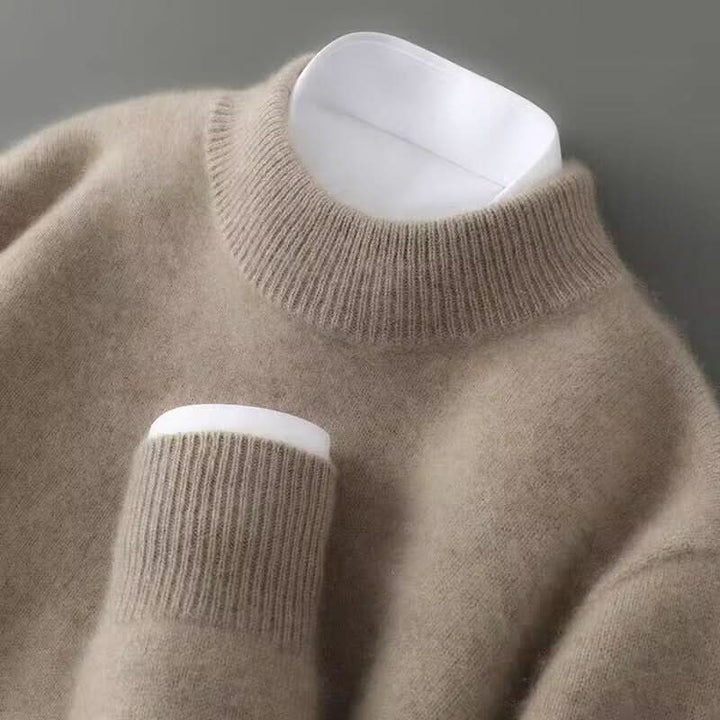 Ash | The Ribbed Mock Neck Sweater
