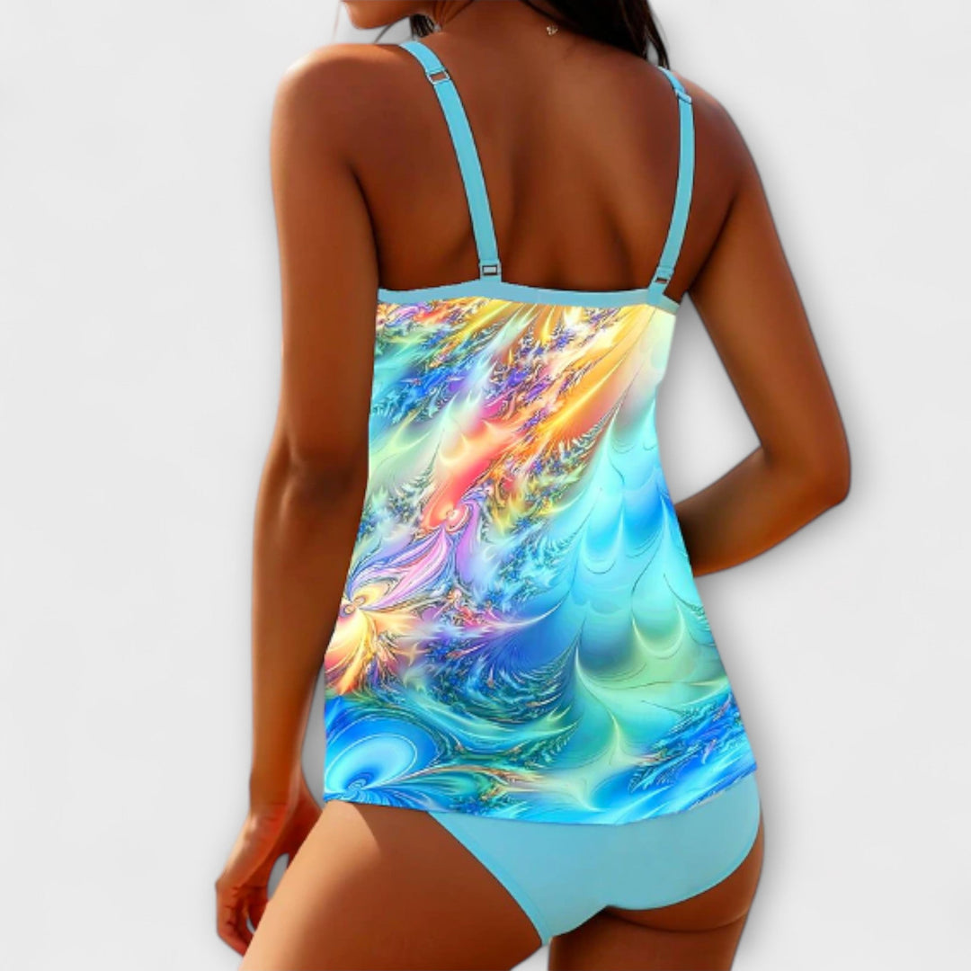 Patrizia - Women's Elegant Tankini Set for Beach & Pool