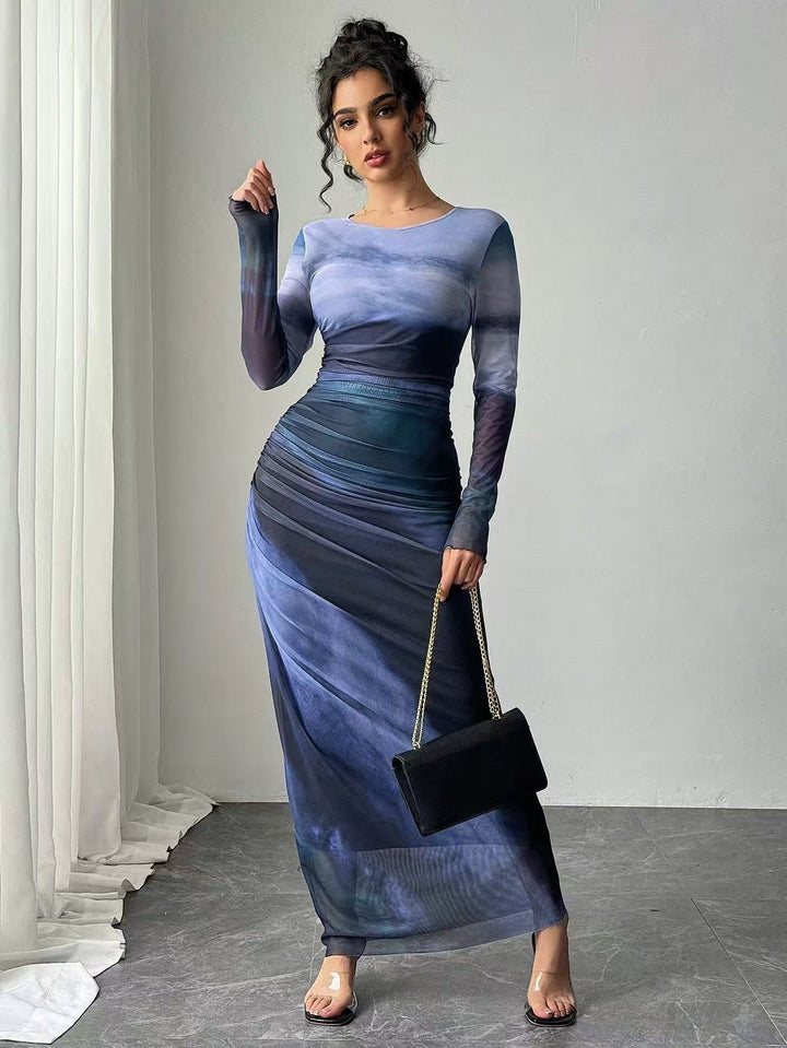 Pippa | The Printed Bodycon Maxi