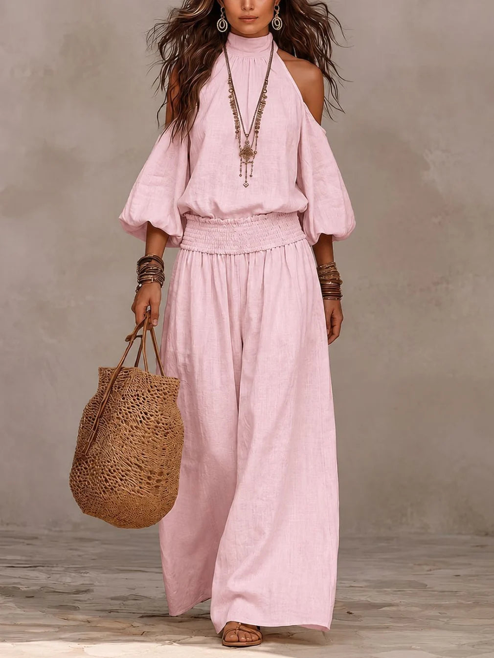 Emmeline | The Puff-Sleeve Jumpsuit