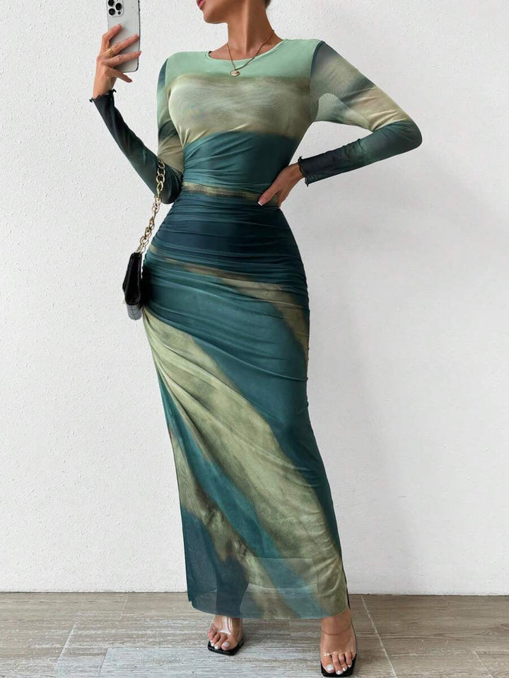 Pippa | The Printed Bodycon Maxi
