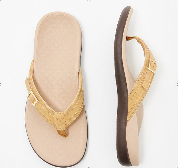 Laura | Women's Orthopedic Comfort Flip Flops — Arch Support