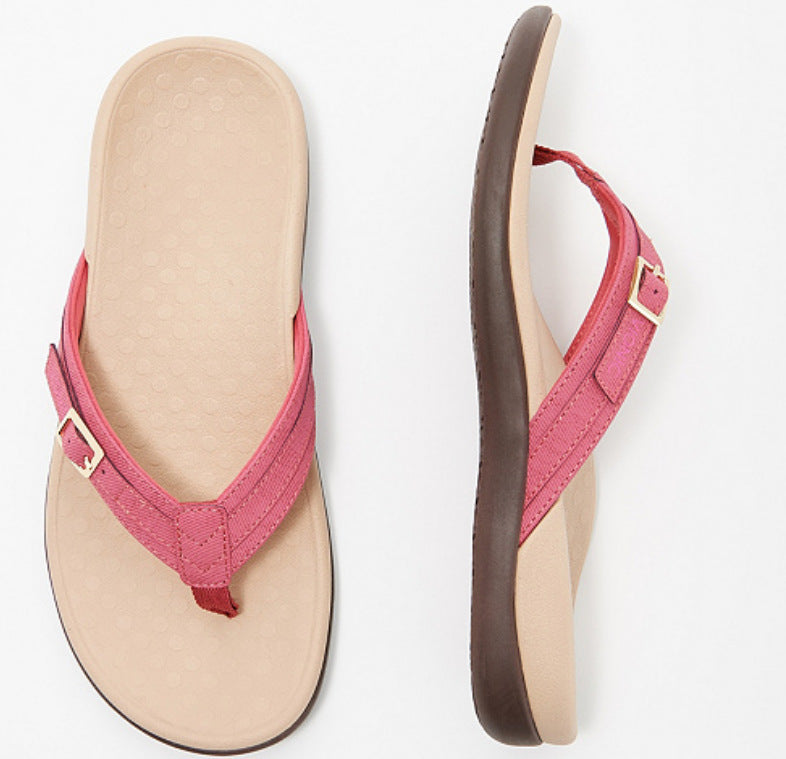 Laura | Women's Orthopedic Comfort Flip Flops — Arch Support