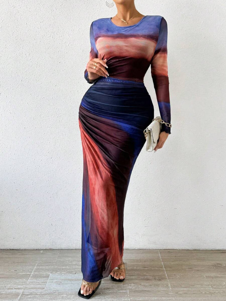 Pippa | The Printed Bodycon Maxi