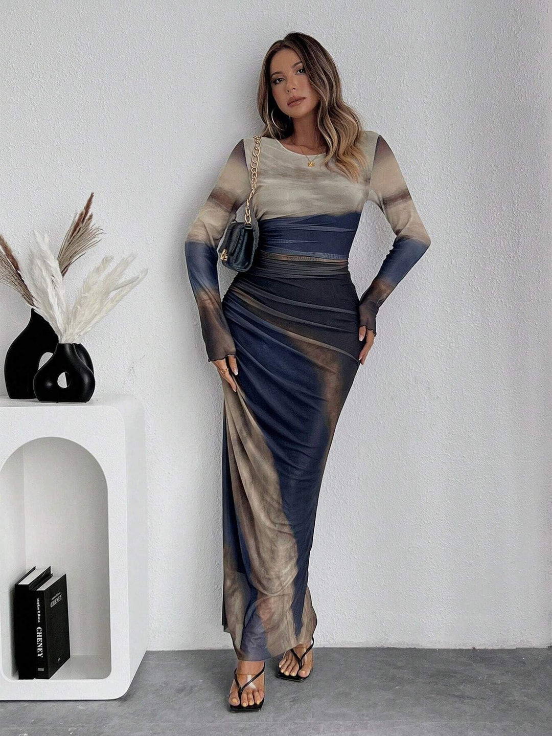 Pippa | The Printed Bodycon Maxi