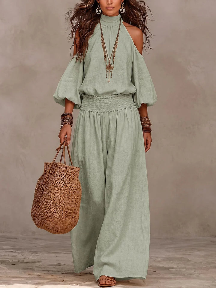 Emmeline | The Puff-Sleeve Jumpsuit