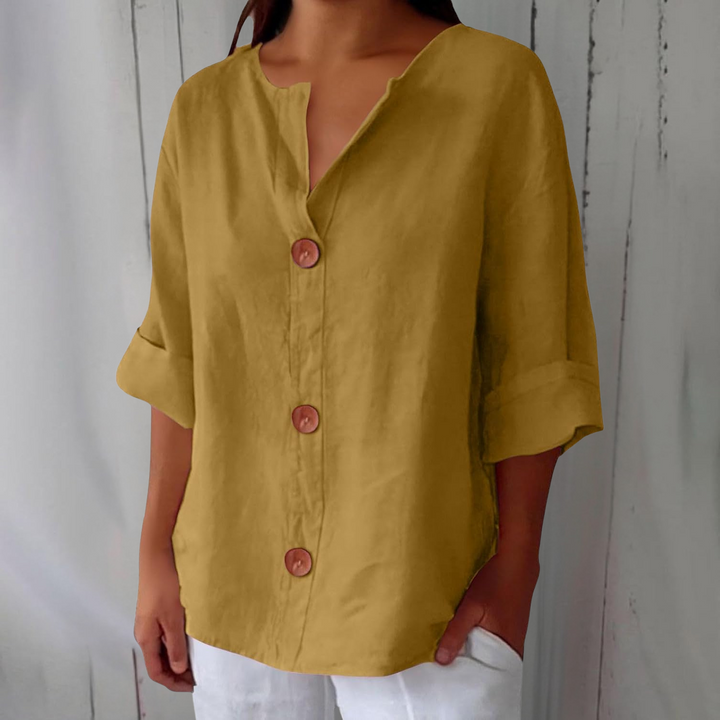 Hazel | Women's Loose-Fit Airy Summer Blouse