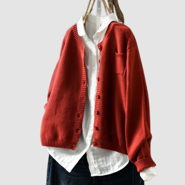 Mabel | The Button-Front Knit Cardigan