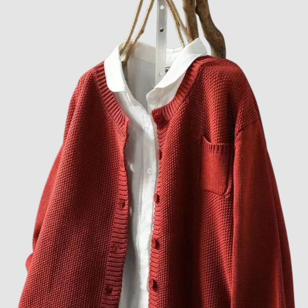 Mabel | The Button-Front Knit Cardigan