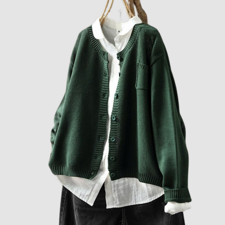 Mabel | The Button-Front Knit Cardigan