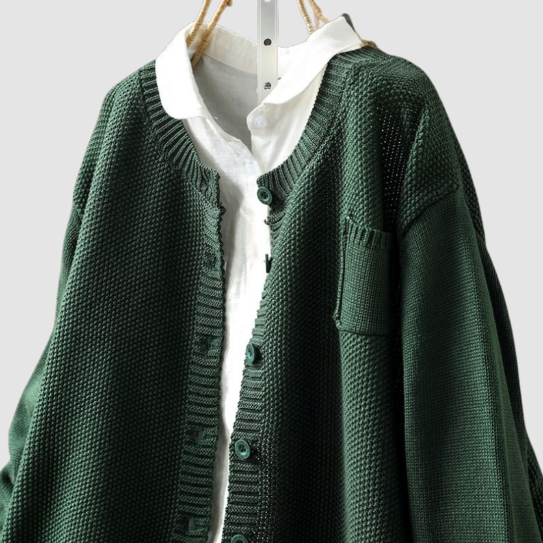 Mabel | The Button-Front Knit Cardigan