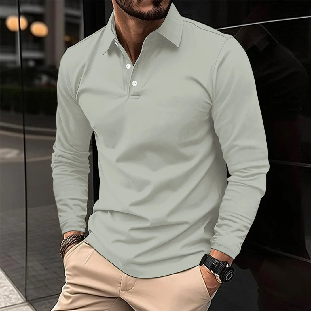Luca | Classic Long Sleeve Polo