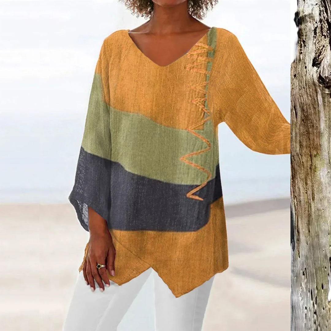 Shelby | Women's Loose-Fit Long-Sleeve Top — Everyday Casual