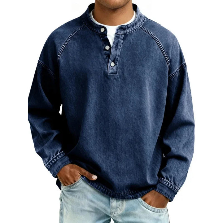 Shaw | The Relaxed Button Henley