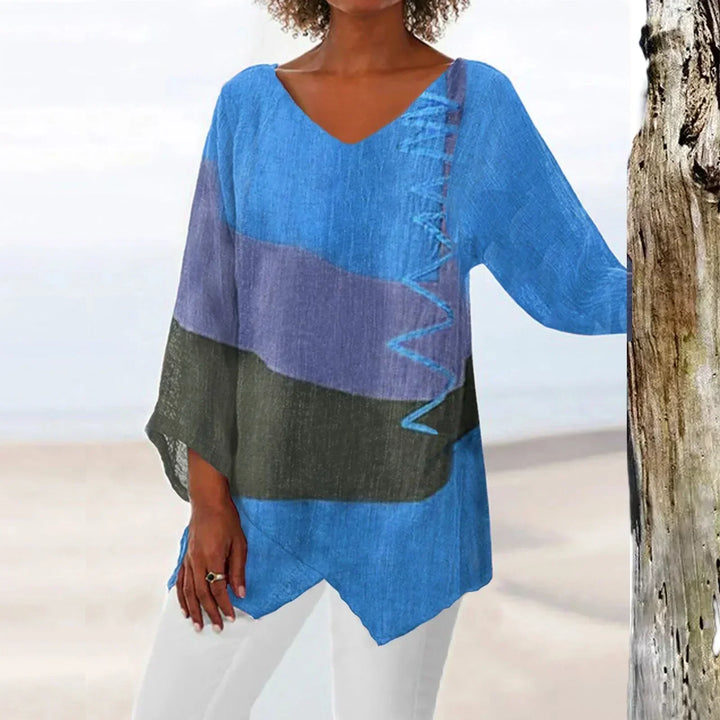 Shelby | Women's Loose-Fit Long-Sleeve Top — Everyday Casual