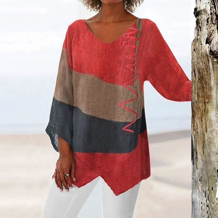 Shelby | Women's Loose-Fit Long-Sleeve Top — Everyday Casual