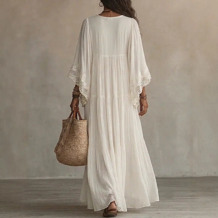 Sol | The Bohemian V-Neck Maxi