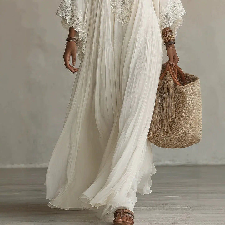 Sol | The Bohemian V-Neck Maxi