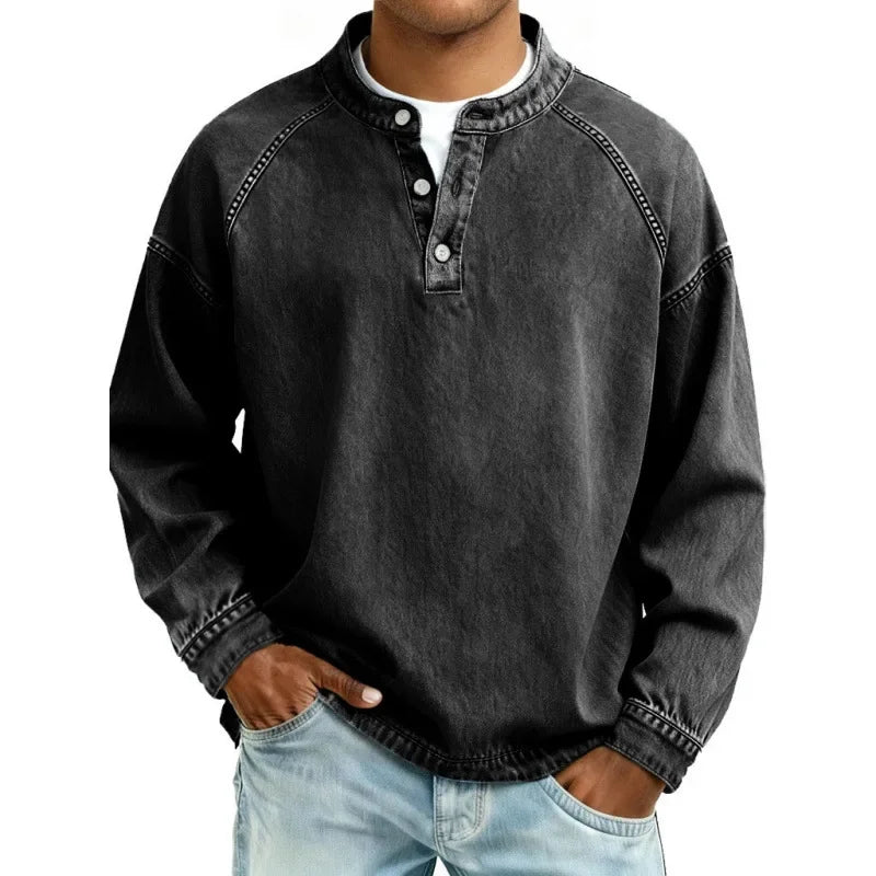 Shaw | The Relaxed Button Henley