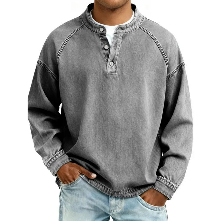 Shaw | The Relaxed Button Henley