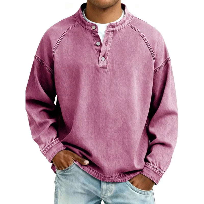Shaw | The Relaxed Button Henley