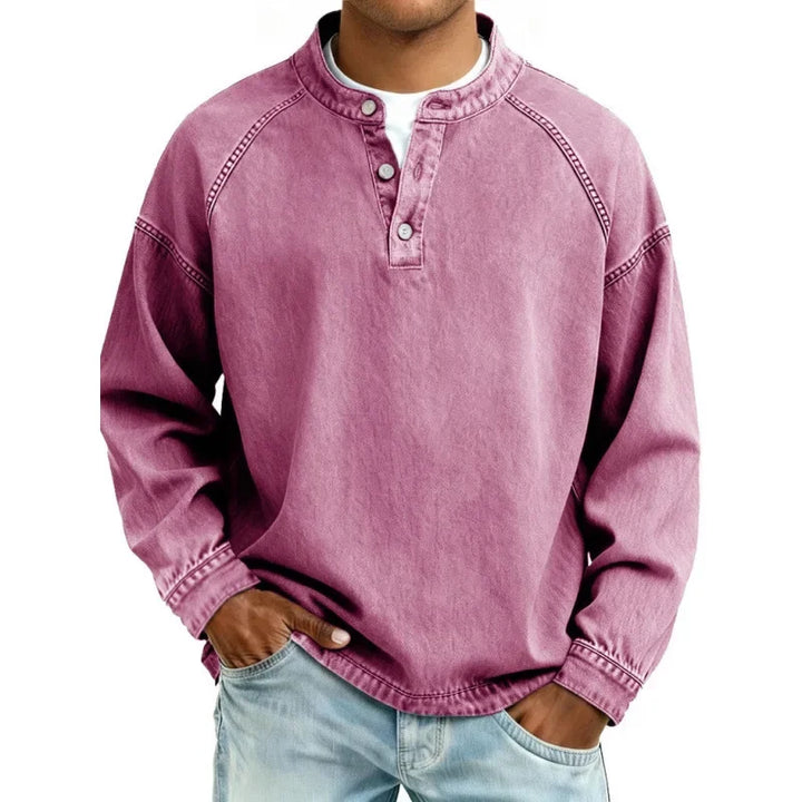 Shaw | The Relaxed Button Henley