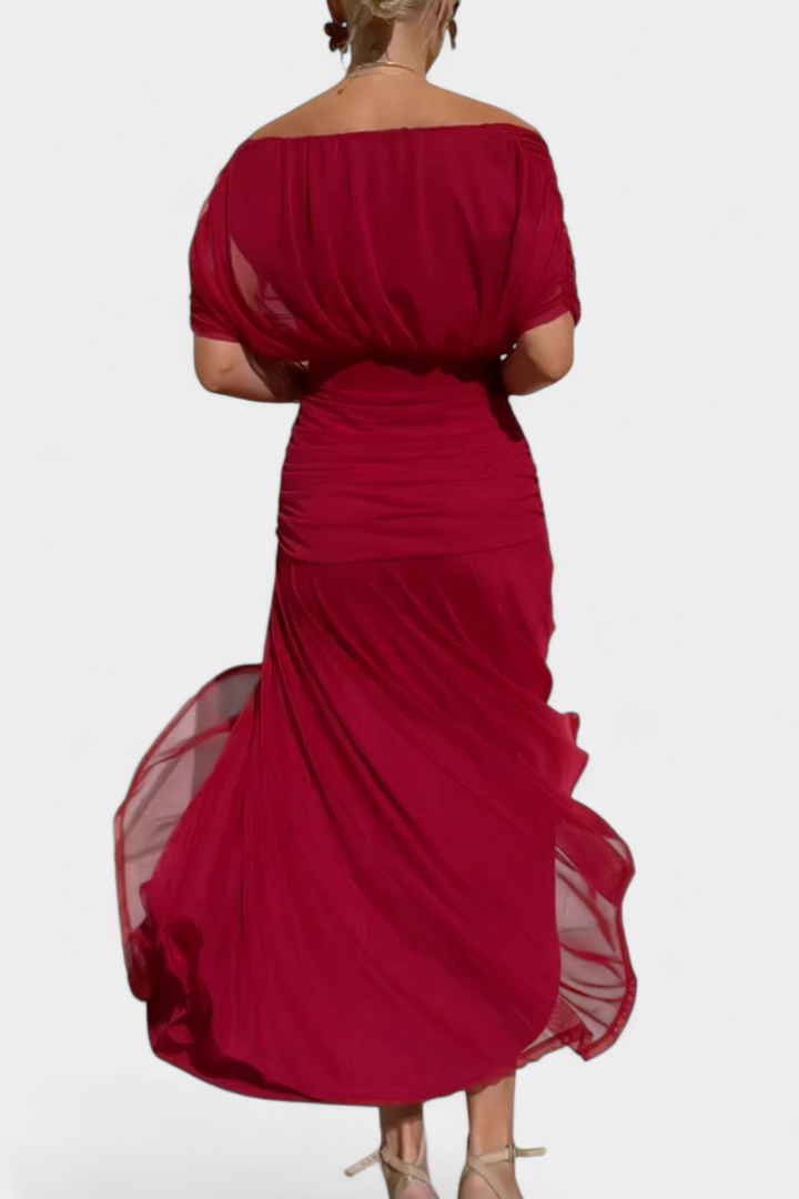 Abigail | Women's Floral Maxi Dress — V-Neck Occasion
