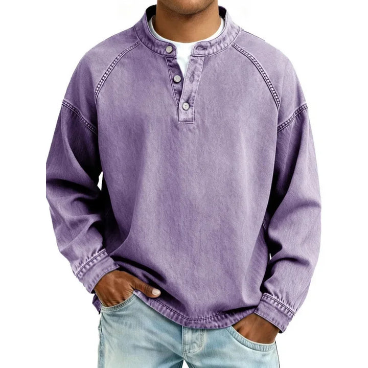 Shaw | The Relaxed Button Henley