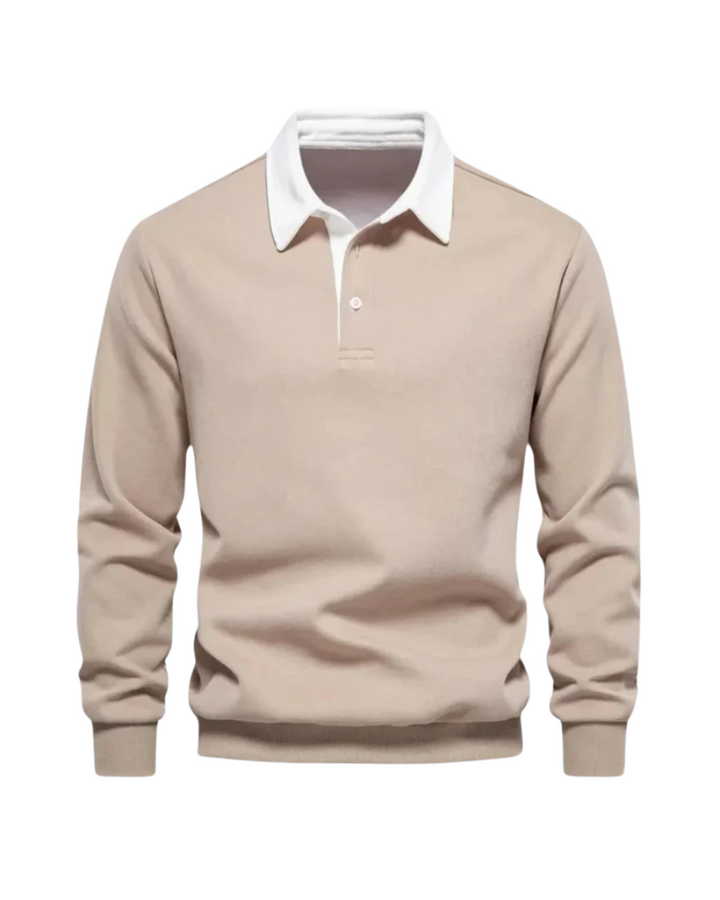 Hollis | The Classic Polo Sweater