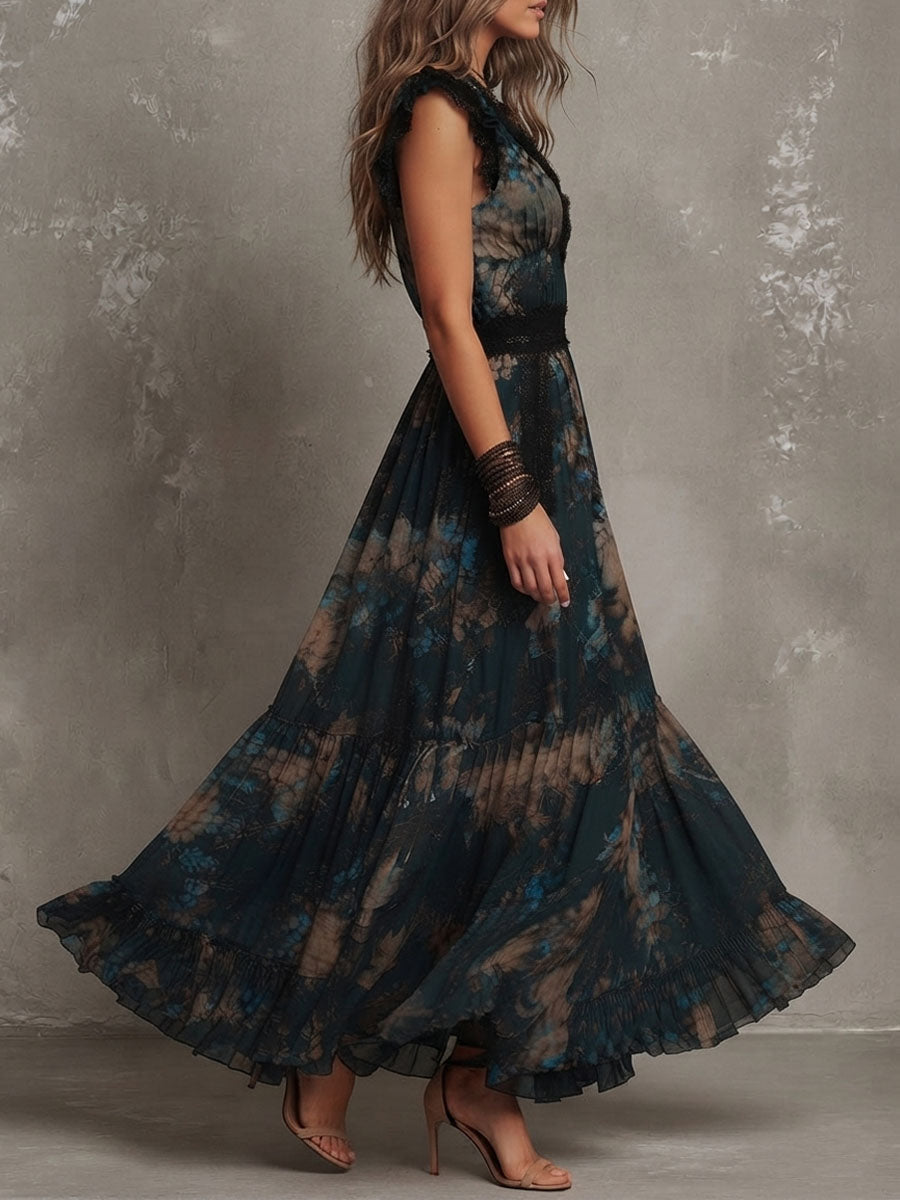 Elodie | The Floral Tiered Maxi