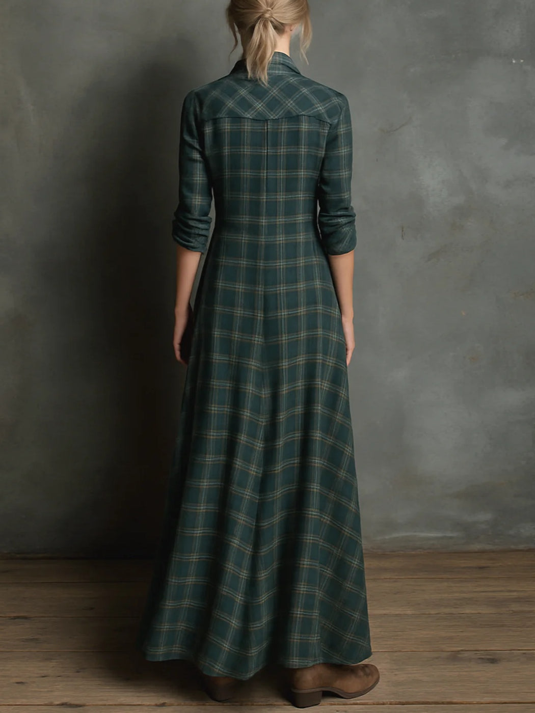 Sawyer | The Plaid Shirt Maxi