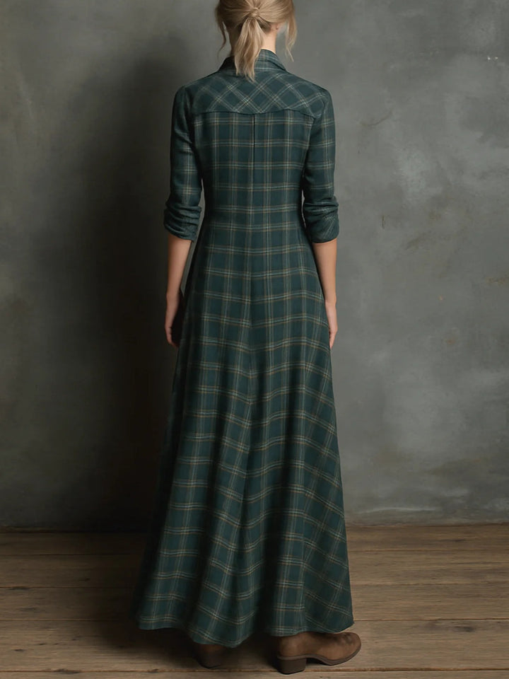 Sawyer | The Plaid Shirt Maxi