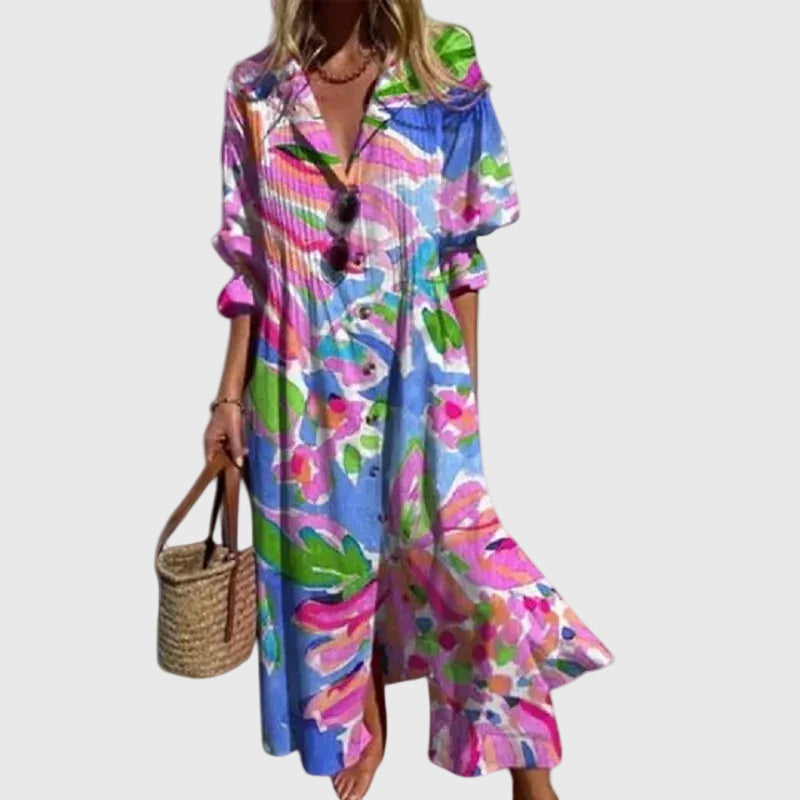 Zariah | Women's Bohemian Maxi Dress — Flowy & Elegant