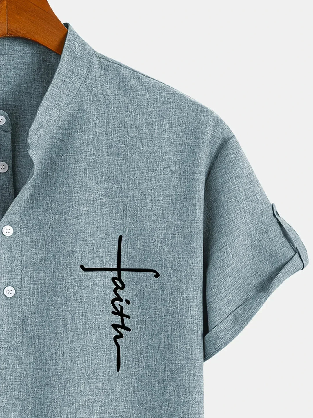 Lev | The Stand Collar Shirt