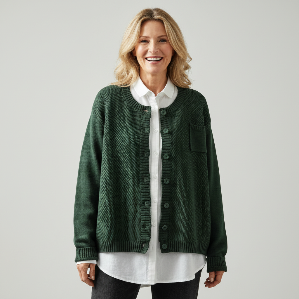 Mabel | The Button-Front Knit Cardigan