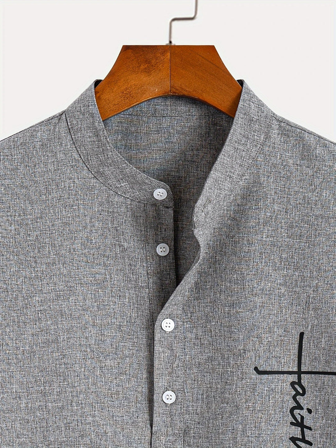 Lev | The Stand Collar Shirt