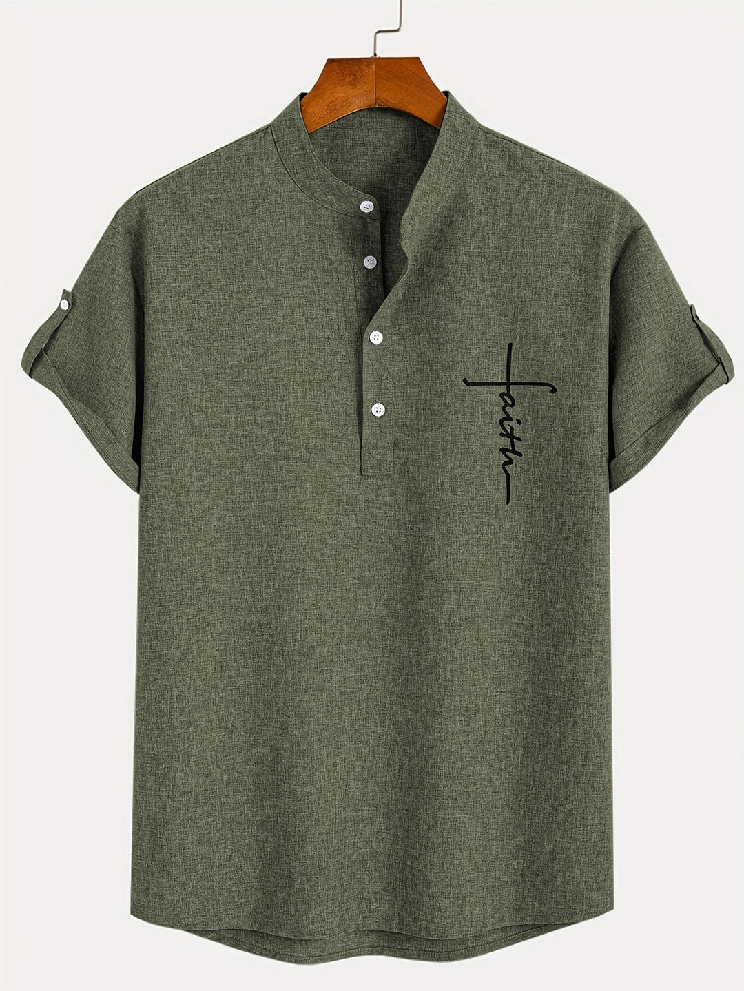Lev | The Stand Collar Shirt