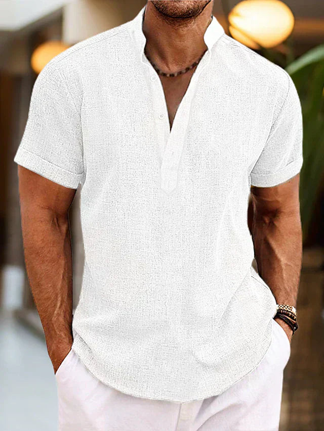 Lawrence | Classic Henley Shirt
