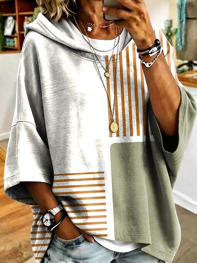Bex | The Oversized Print Hoodie