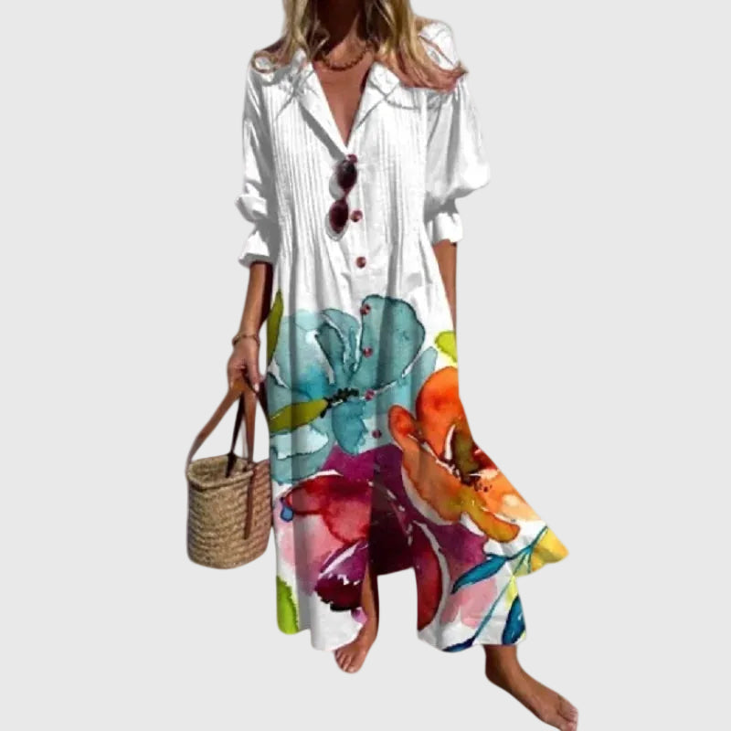 Zariah | Women's Bohemian Maxi Dress — Flowy & Elegant