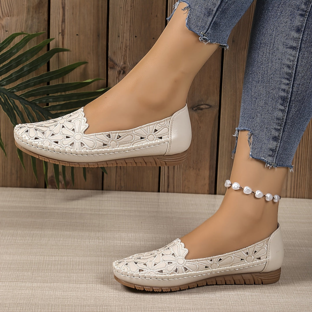 Etta | The Floral Orthopedic Flat