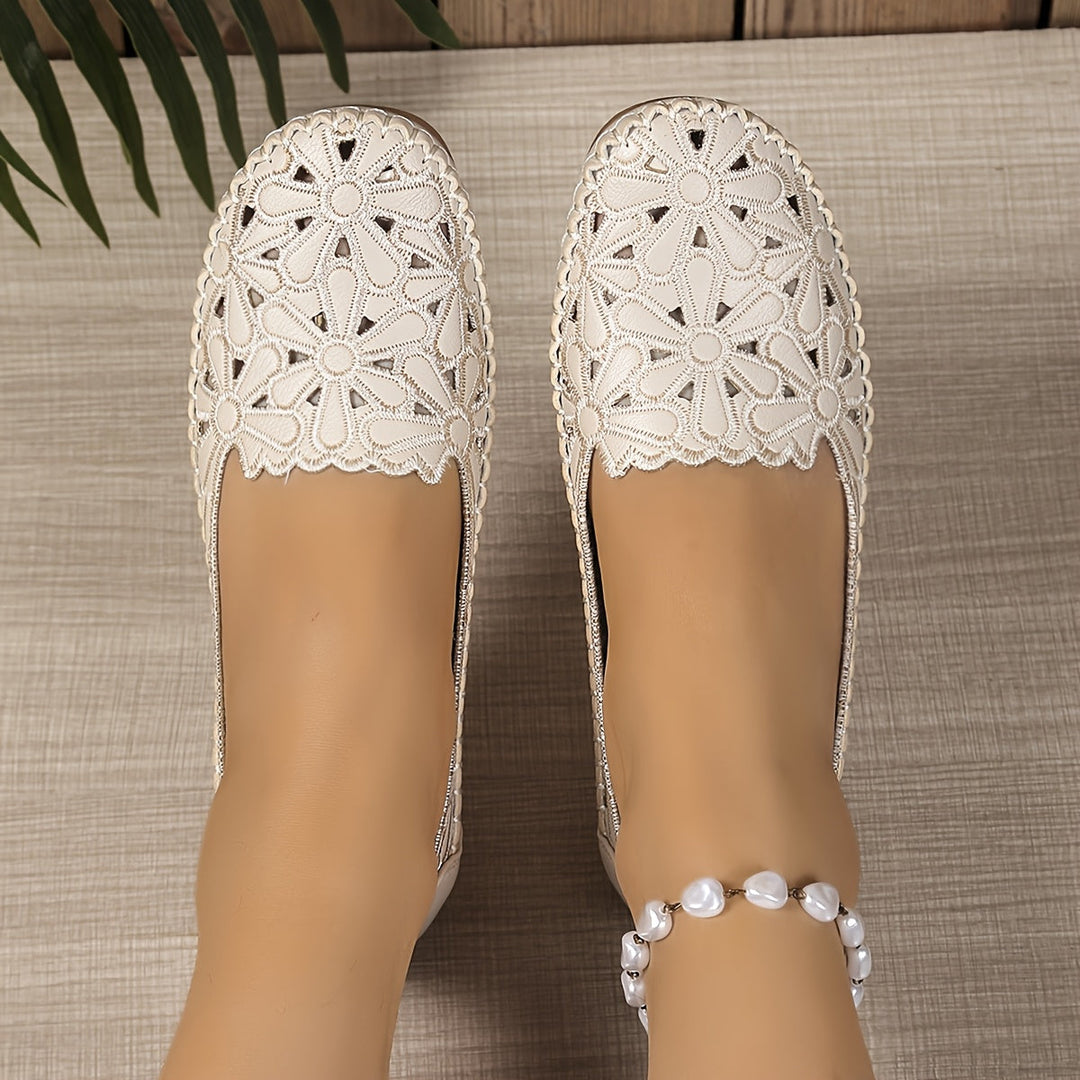 Etta | The Floral Orthopedic Flat