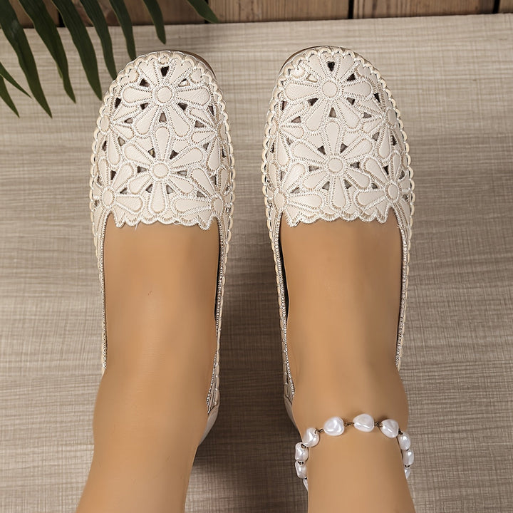Etta | The Floral Orthopedic Flat